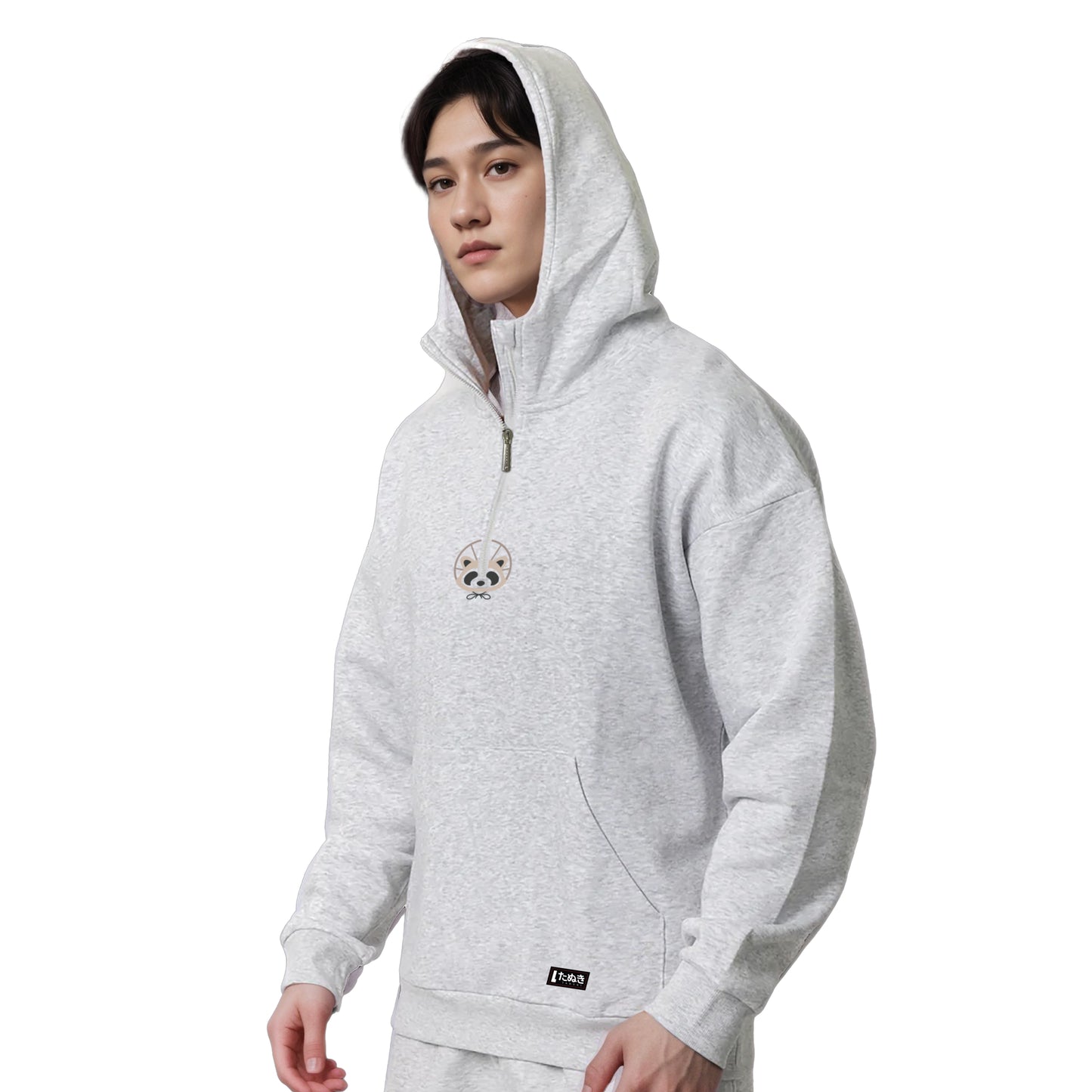 Tanuki x LST 1/2 Zip Hoodie
